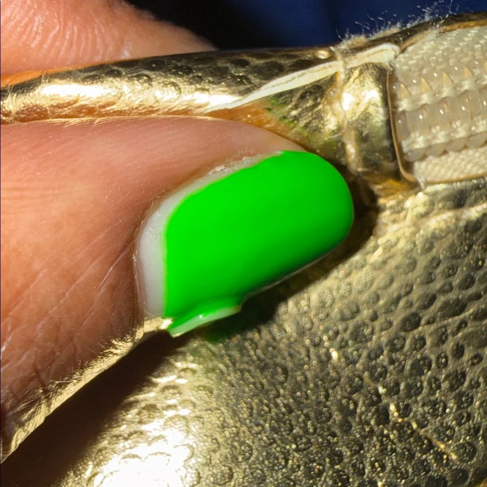 Metallic Gold Women's Cosmetic Pouch